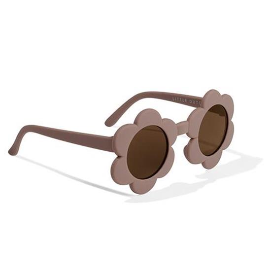 Child sunglasses Flower Shape Mauve