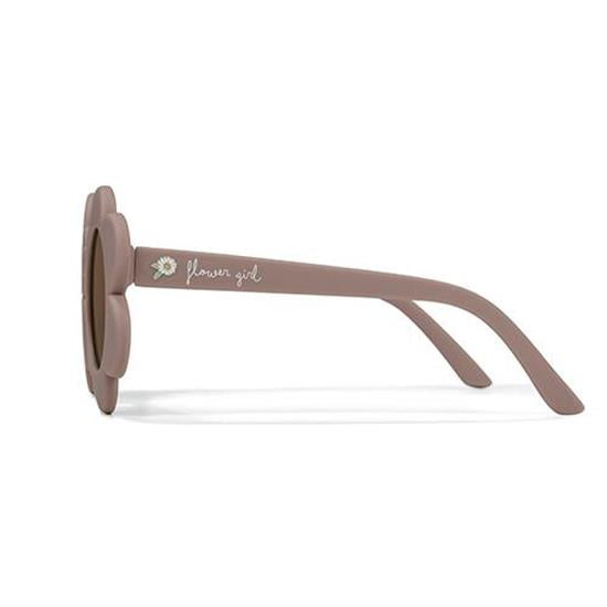 Child sunglasses Flower Shape Mauve