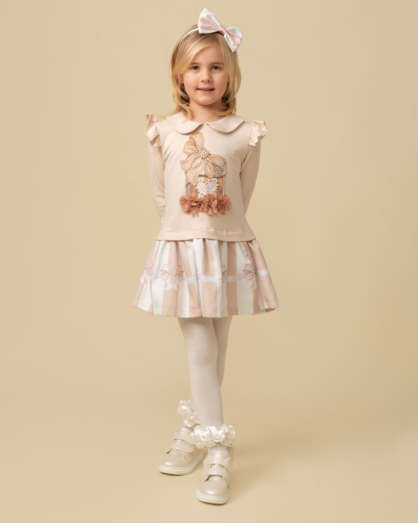 Mink Present Jumper Dress