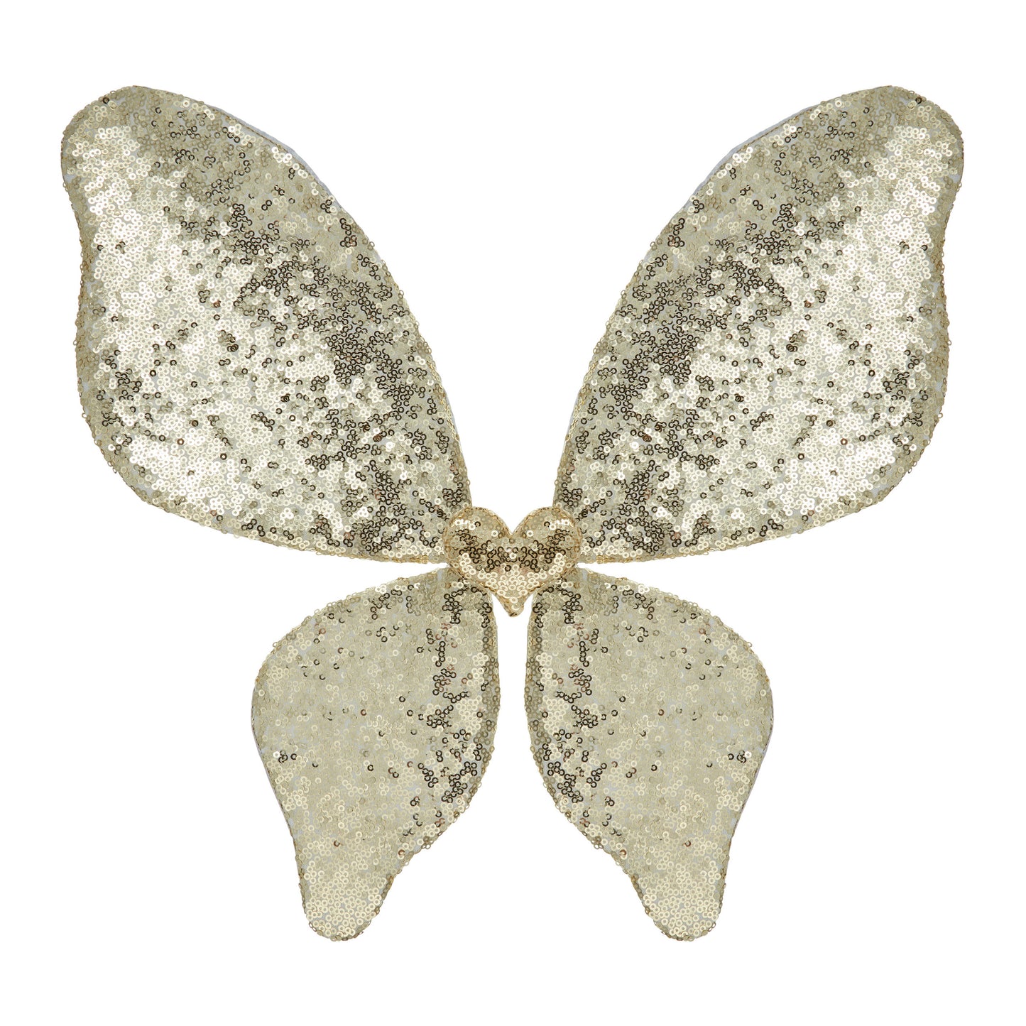 Sequin Gold Wings
