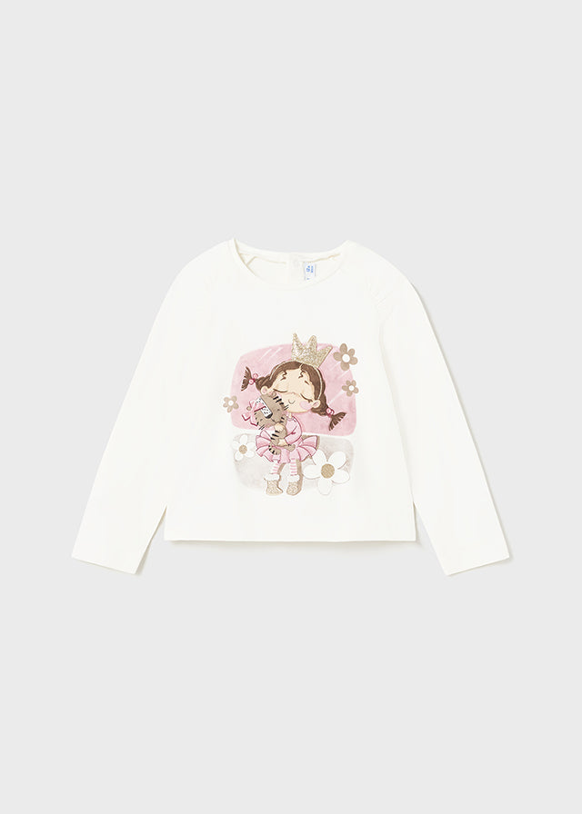 Girl & Cat Top