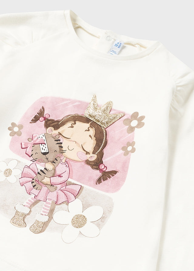 Girl & Cat Top