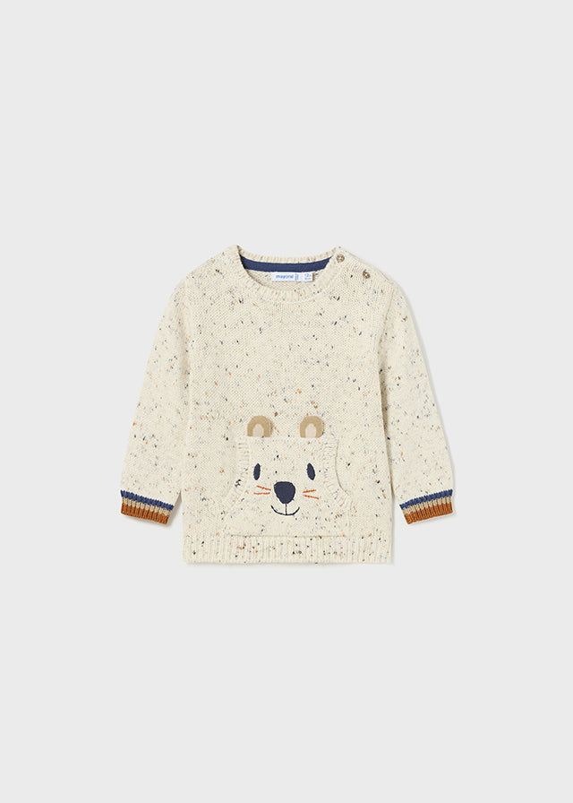Ivory Dotted Jumper