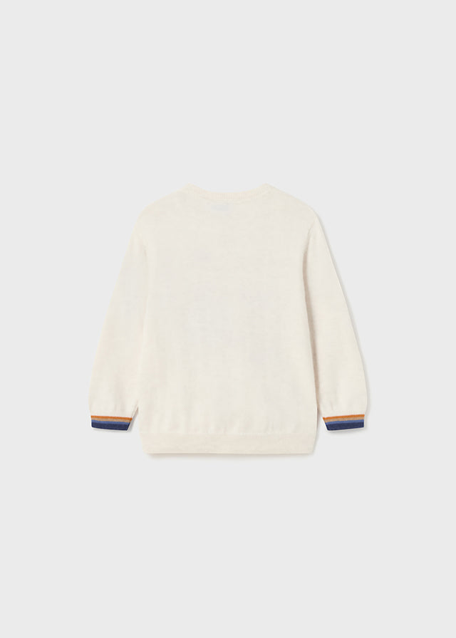Cream Fox & Beaver Knitted Sweater