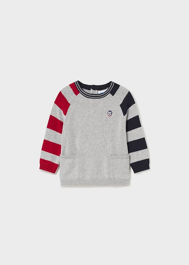 Grey Knitted Sweater