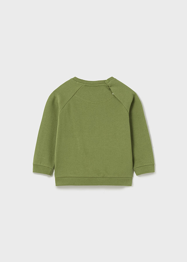 Green Long Sleeved Top
