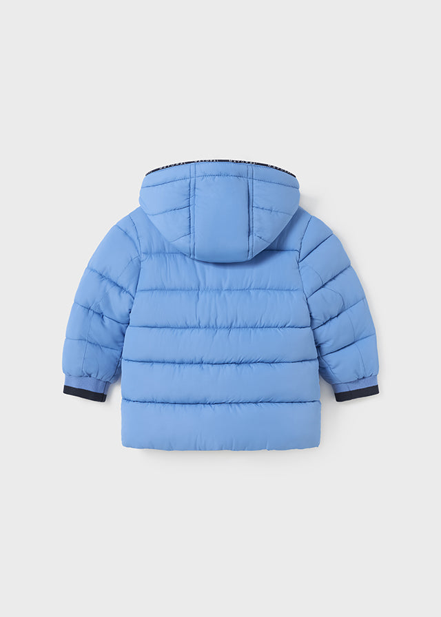 Blue Puffer Coat
