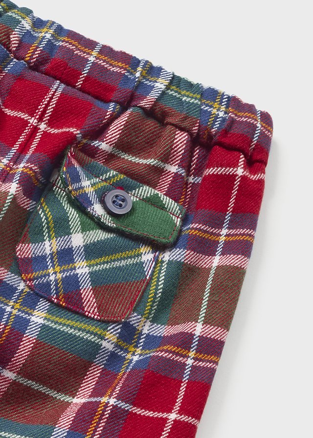 Red & Blue Tartan Set