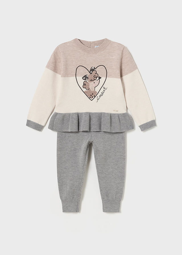 Puppy Knitted Set