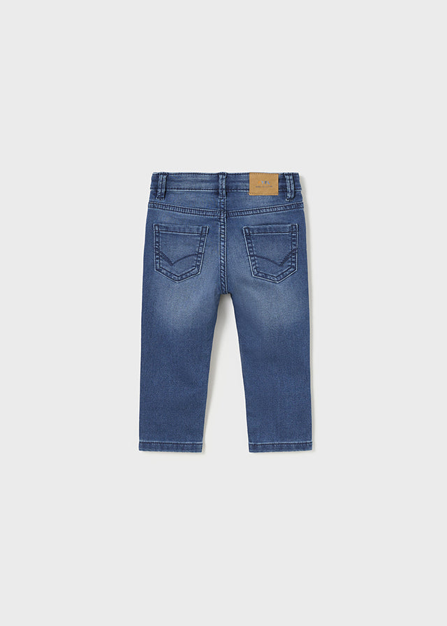 Soft denim pants