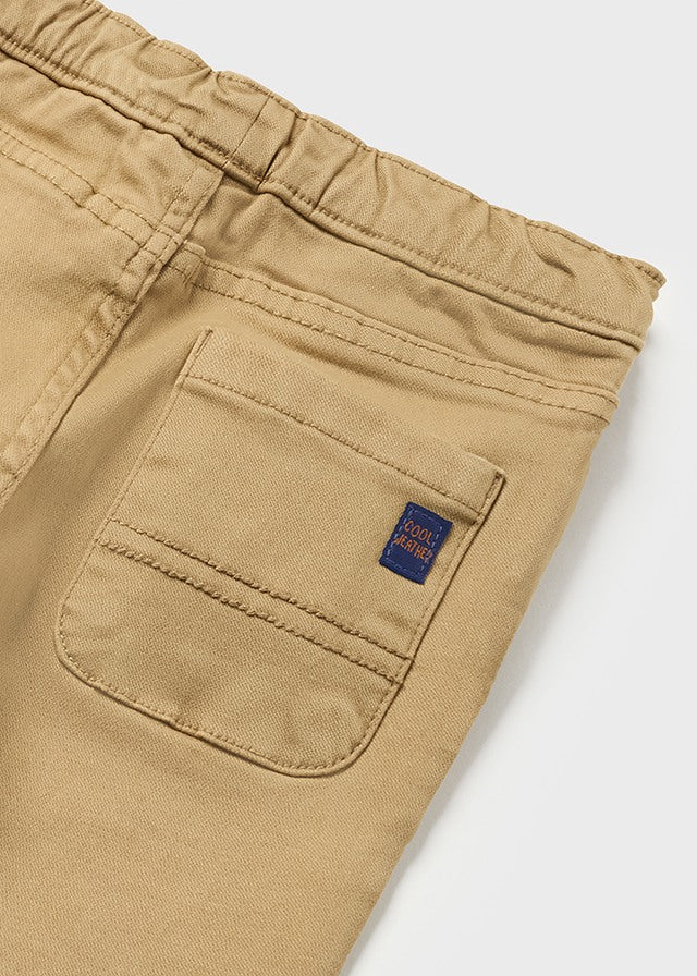 Camel Cotton Trousers