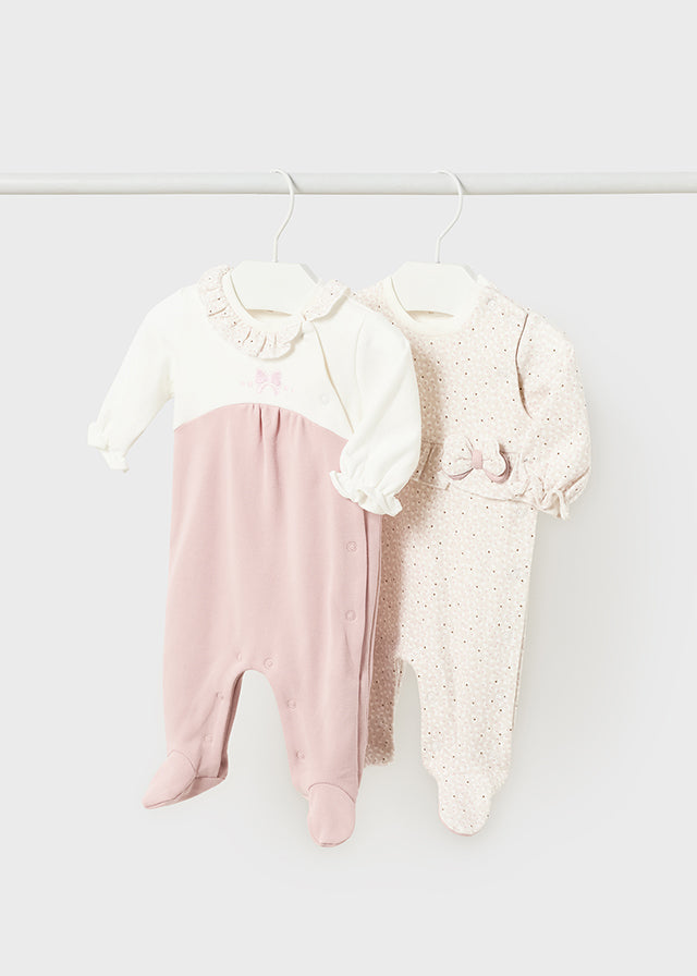 Rose & Ivory Bodysuit Set