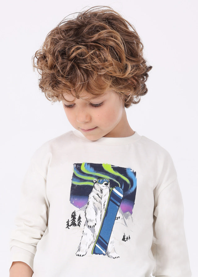 Polar Bear Long Sleeved Top