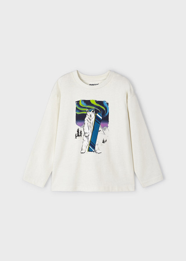 Polar Bear Long Sleeved Top