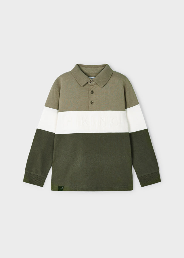 Boys Striped Rugby Shirt