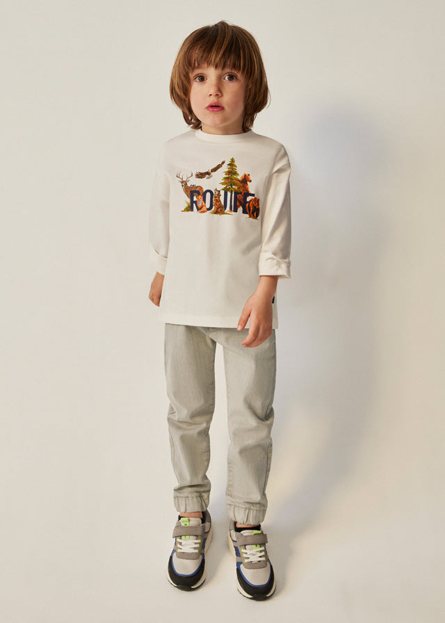 Grey Skater Trousers