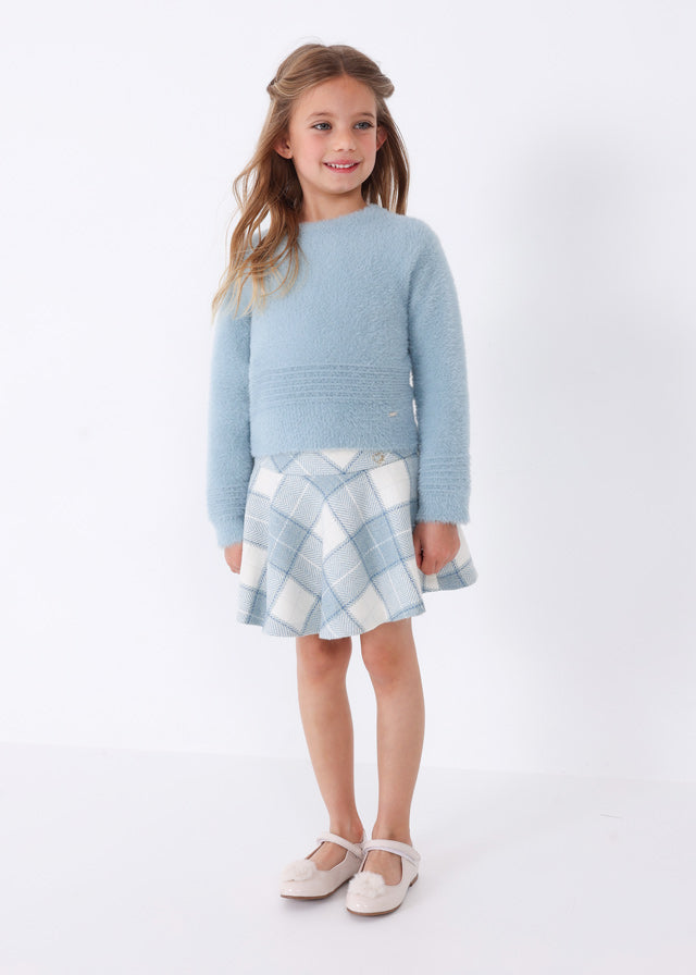 Bluebell Check Skirt