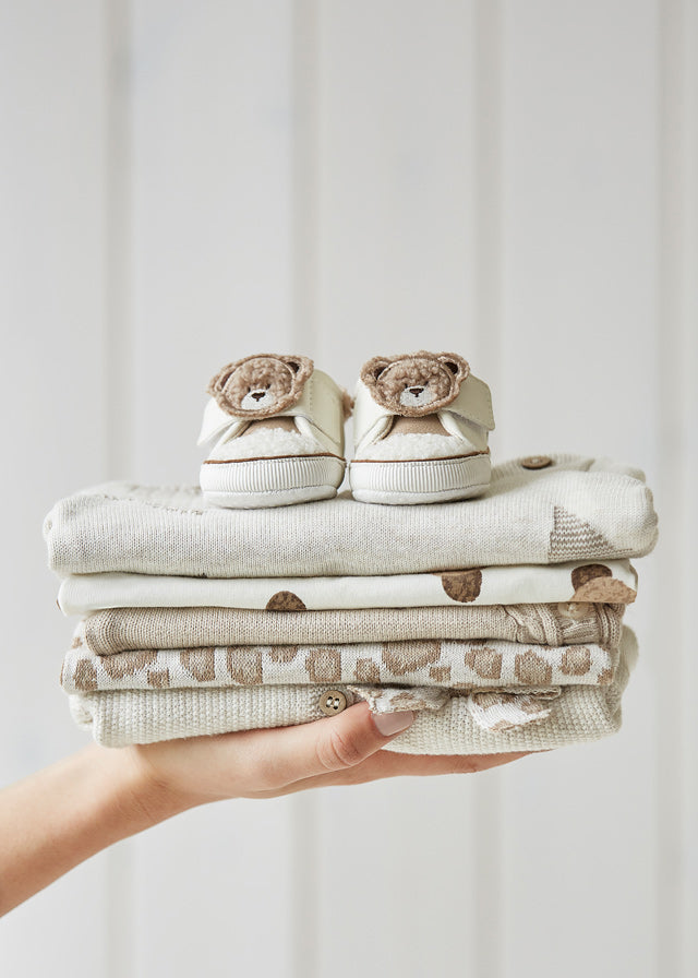 Ivory Bear Pre-Walkers