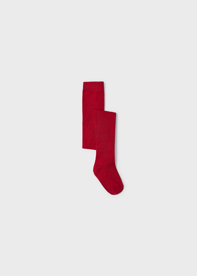 Red Lurex Tights