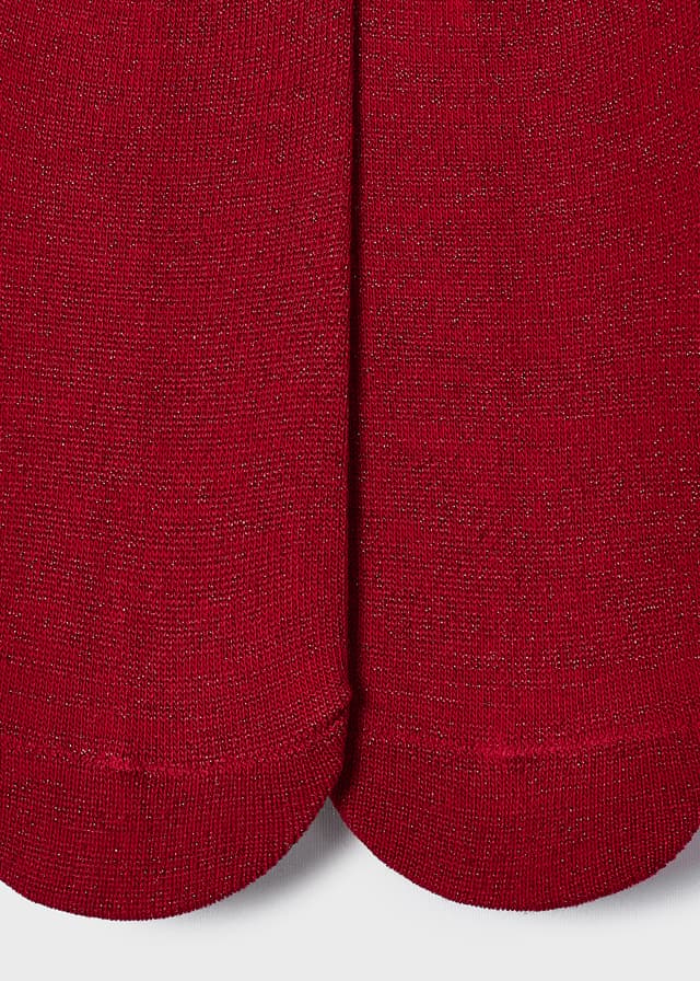 Red Lurex Tights