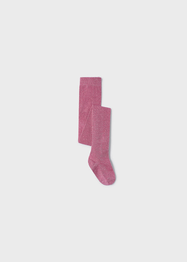Pink Lurex Tights