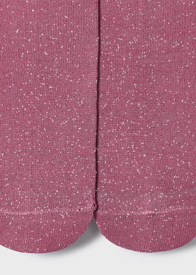 Pink Lurex Tights