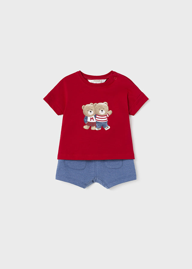 4 piece red set