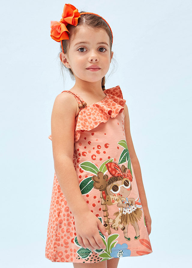 Peach Dress
