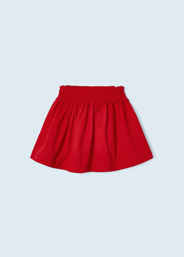 3 Piece Red Skirt Set