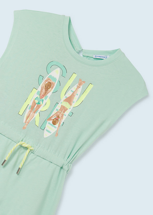 Aquamarine Surf Print