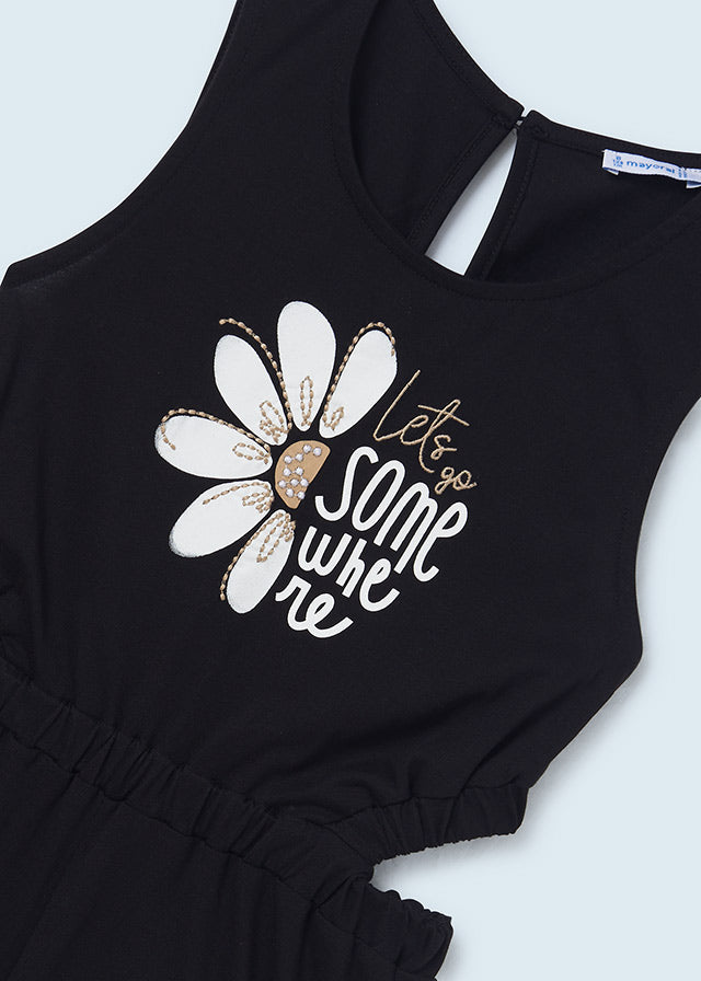 Floral Print Jumpsuit