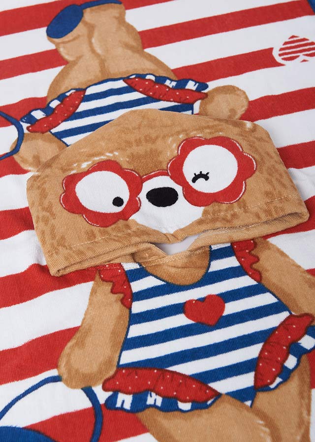 Red Hooded Towel