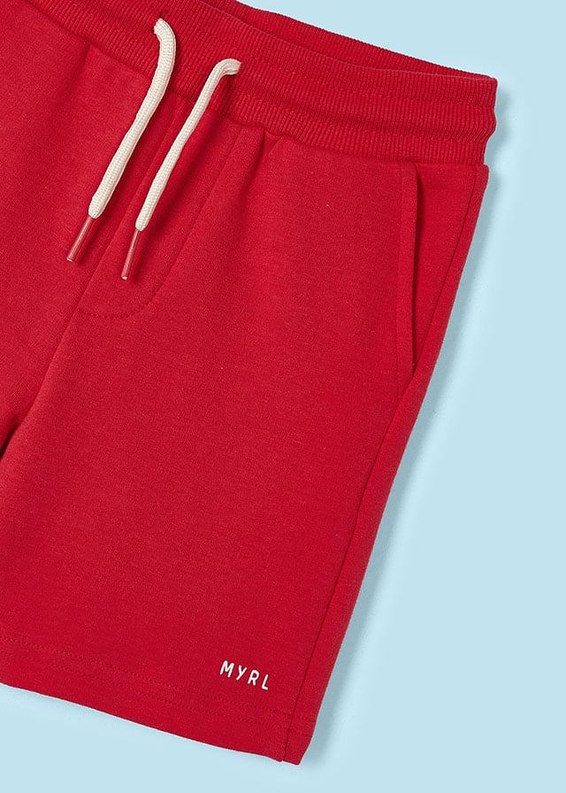 Red Bermuda Shorts