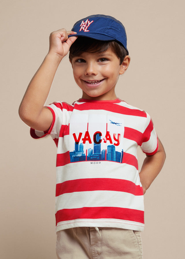 Red & White Striped T-Shirt
