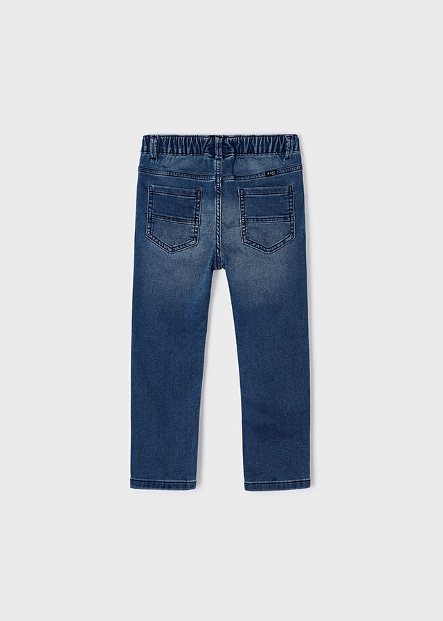 Soft Denim Joggers