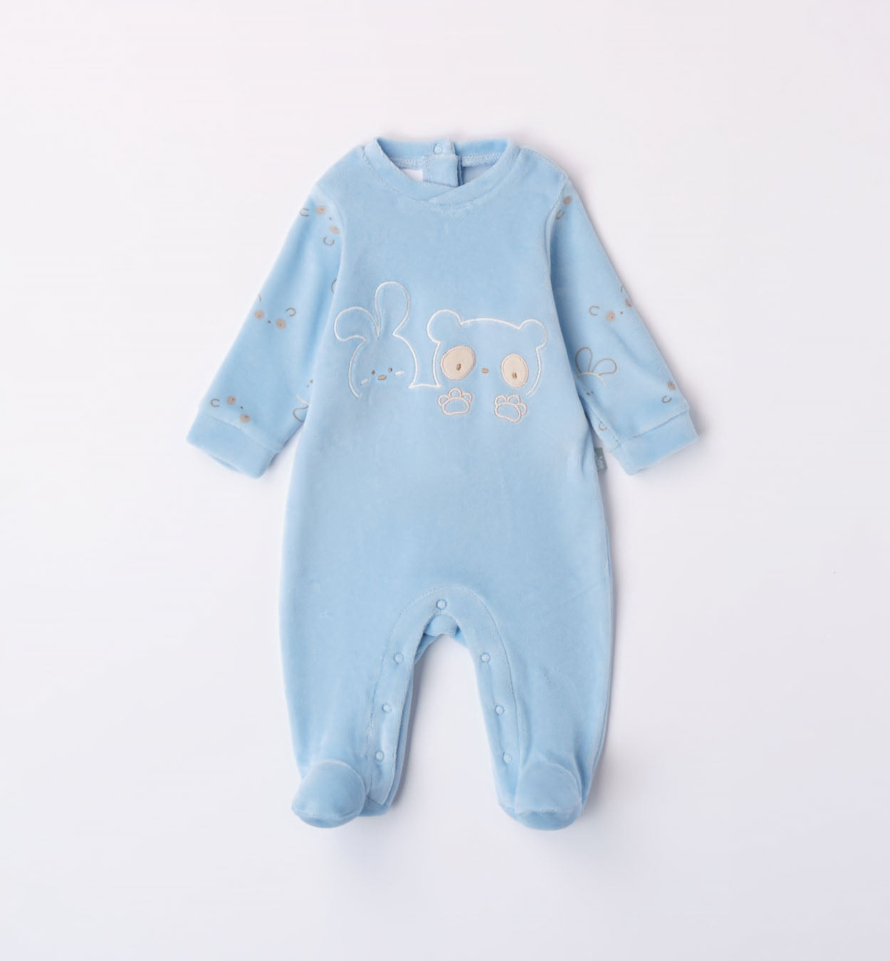 Baby Blue Romper