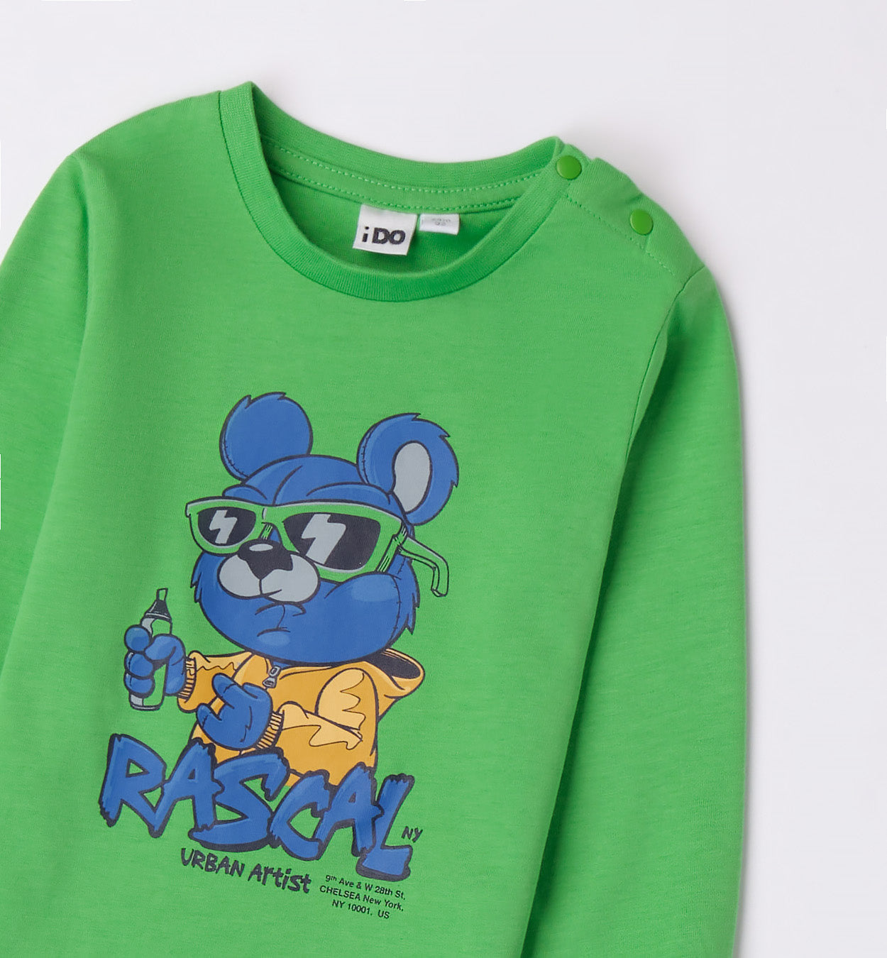 Green Long Sleeved Top