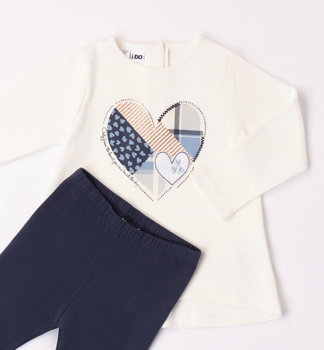 Long Sleeved Heart Set