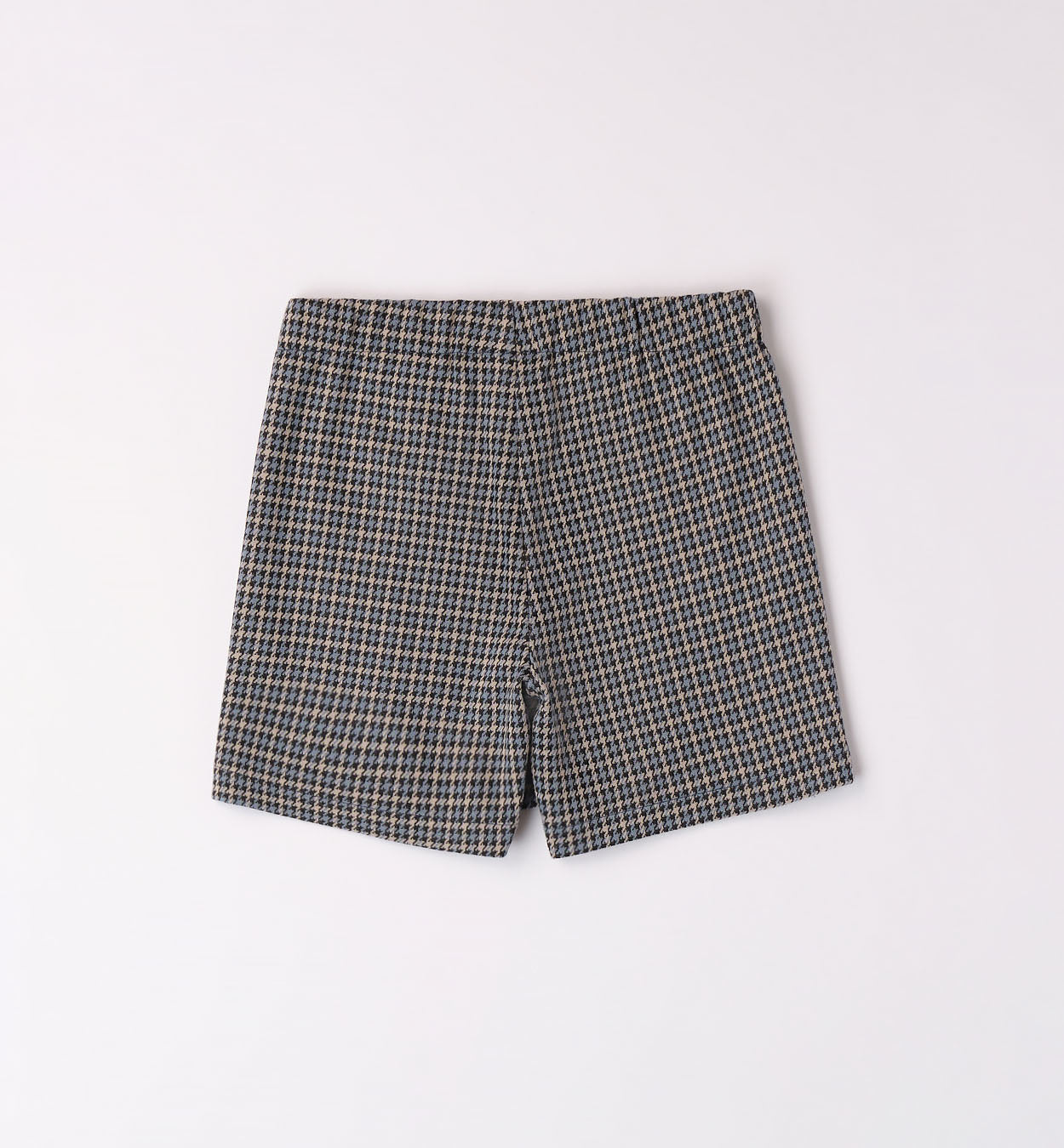Blue Houndstooth Skort
