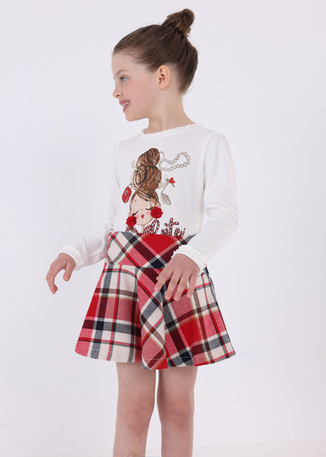 Long Sleeved White Girl Top