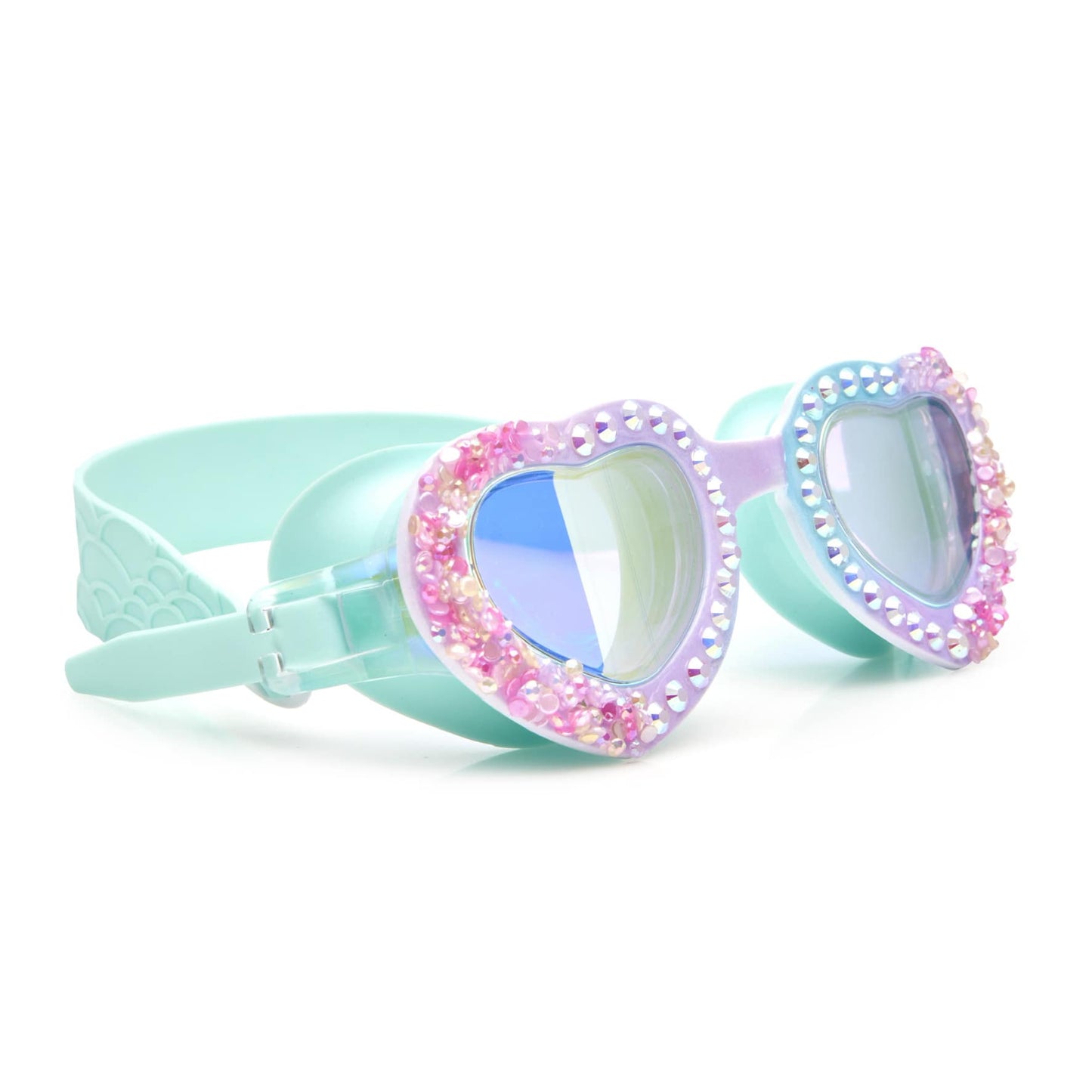 Seaquin heart goggles