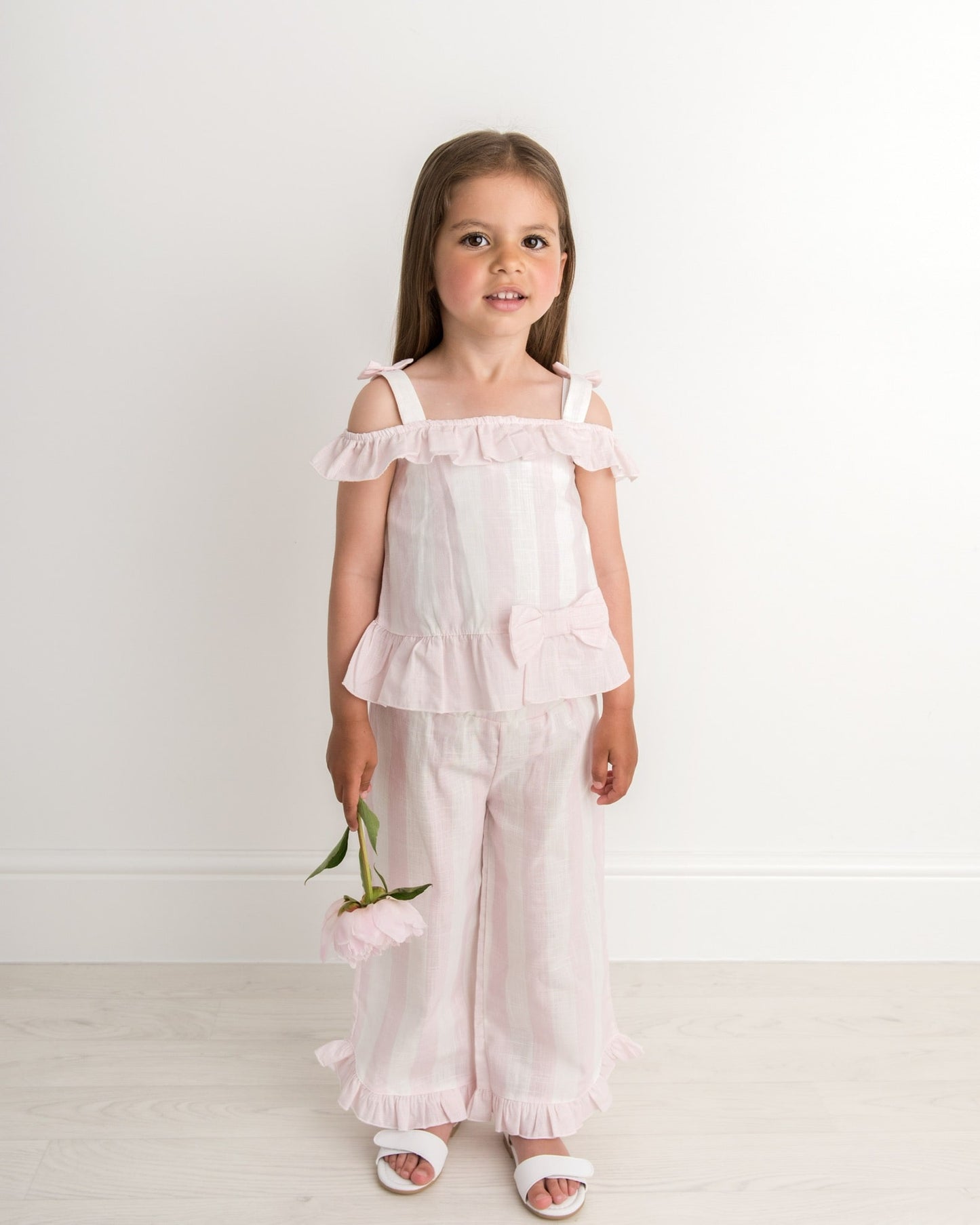 Pink candy stripe set
