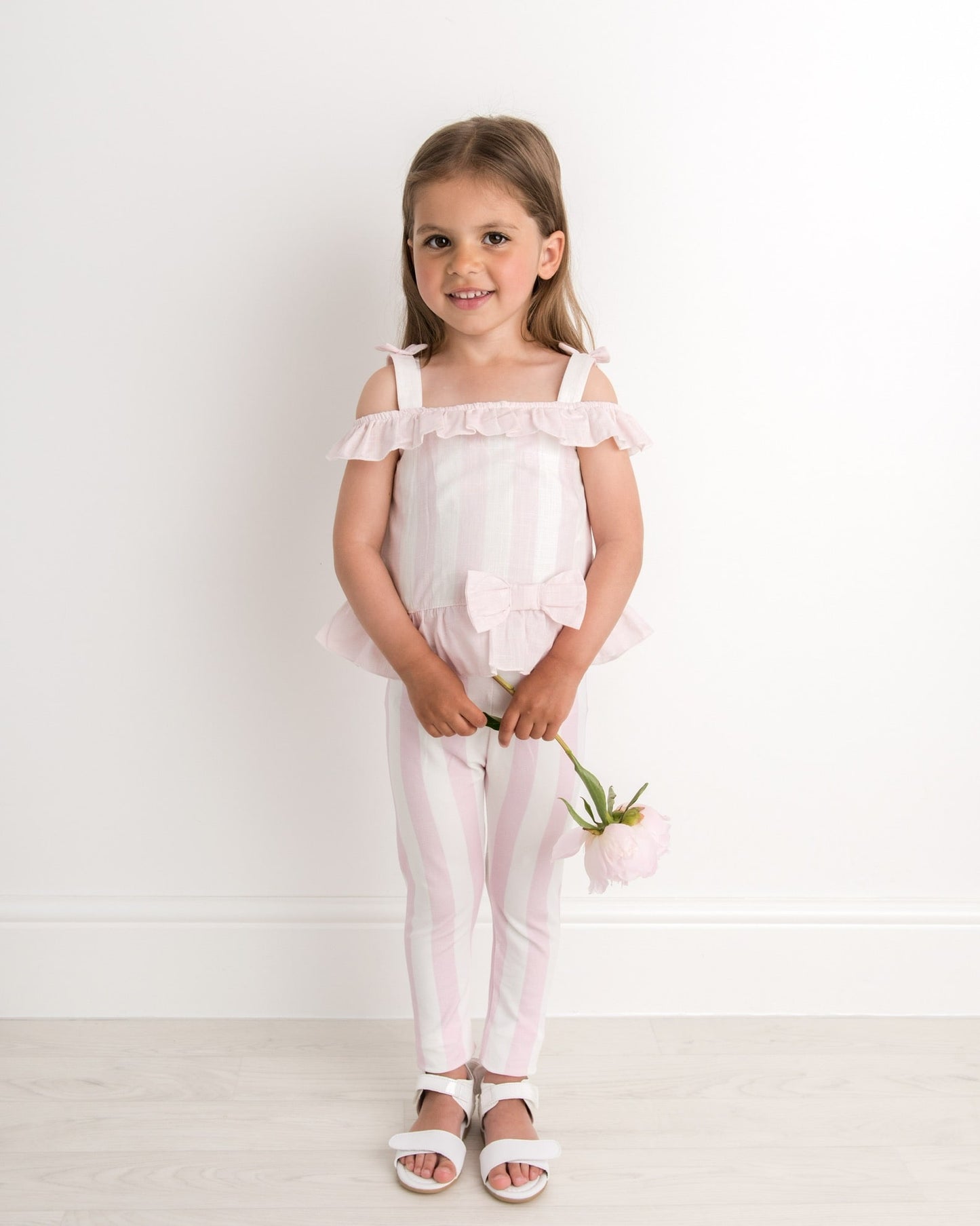 Pink candy stripe set