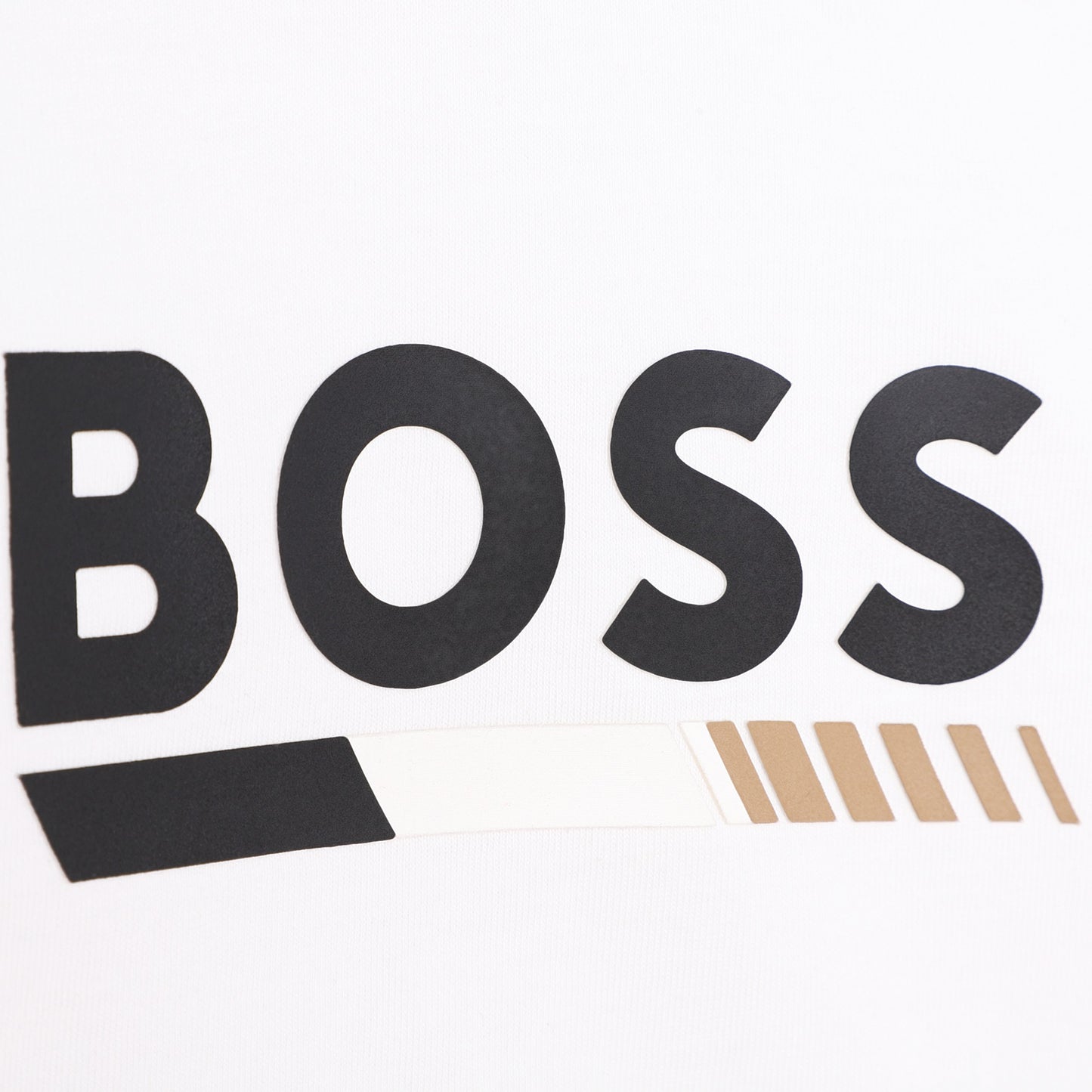 Boss White Long Sleeved Top