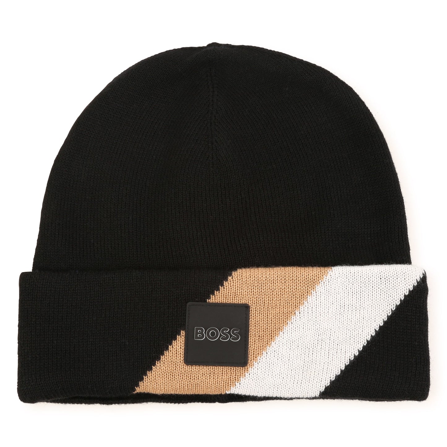 Boys Black Knitted Beanie