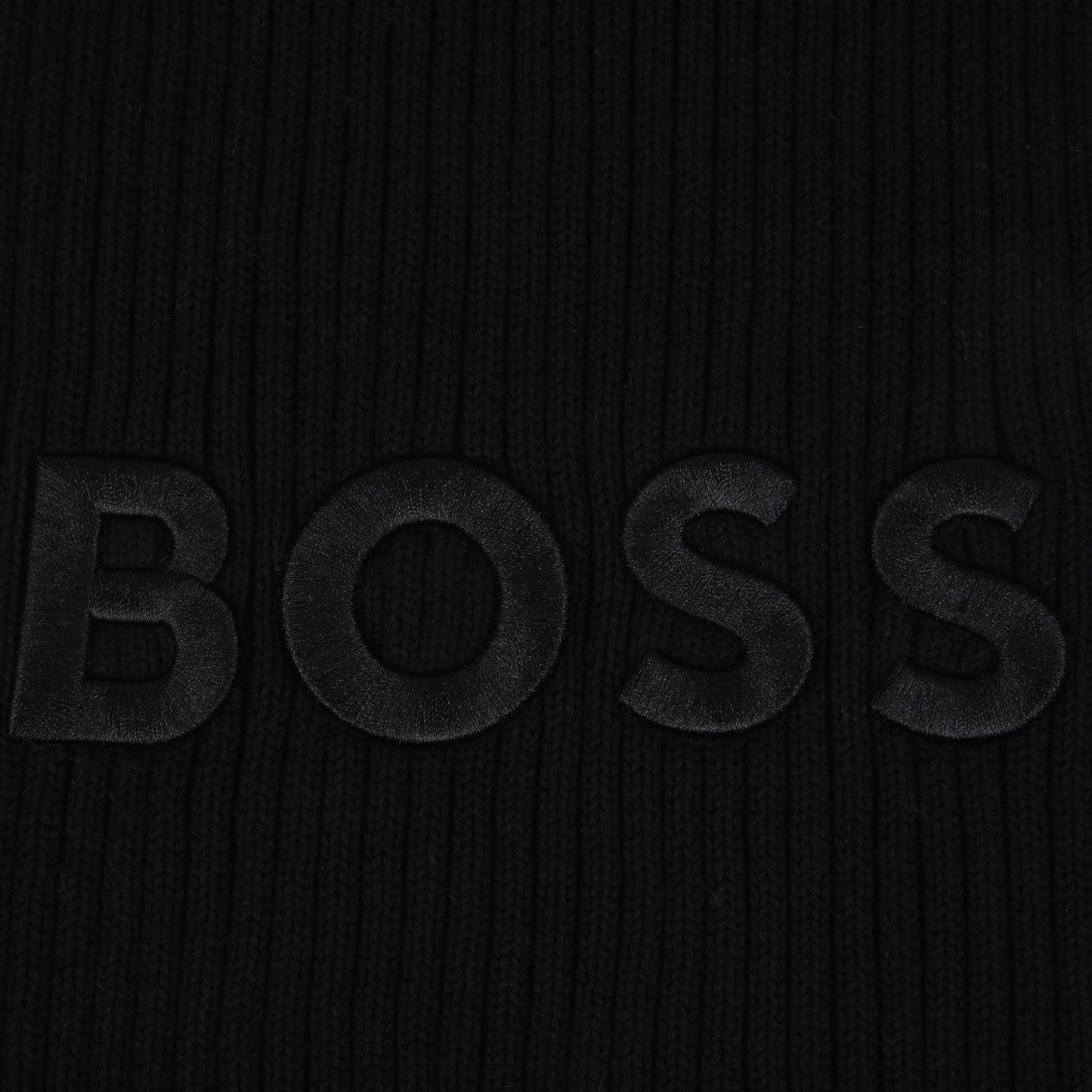 Boss Black Scarf