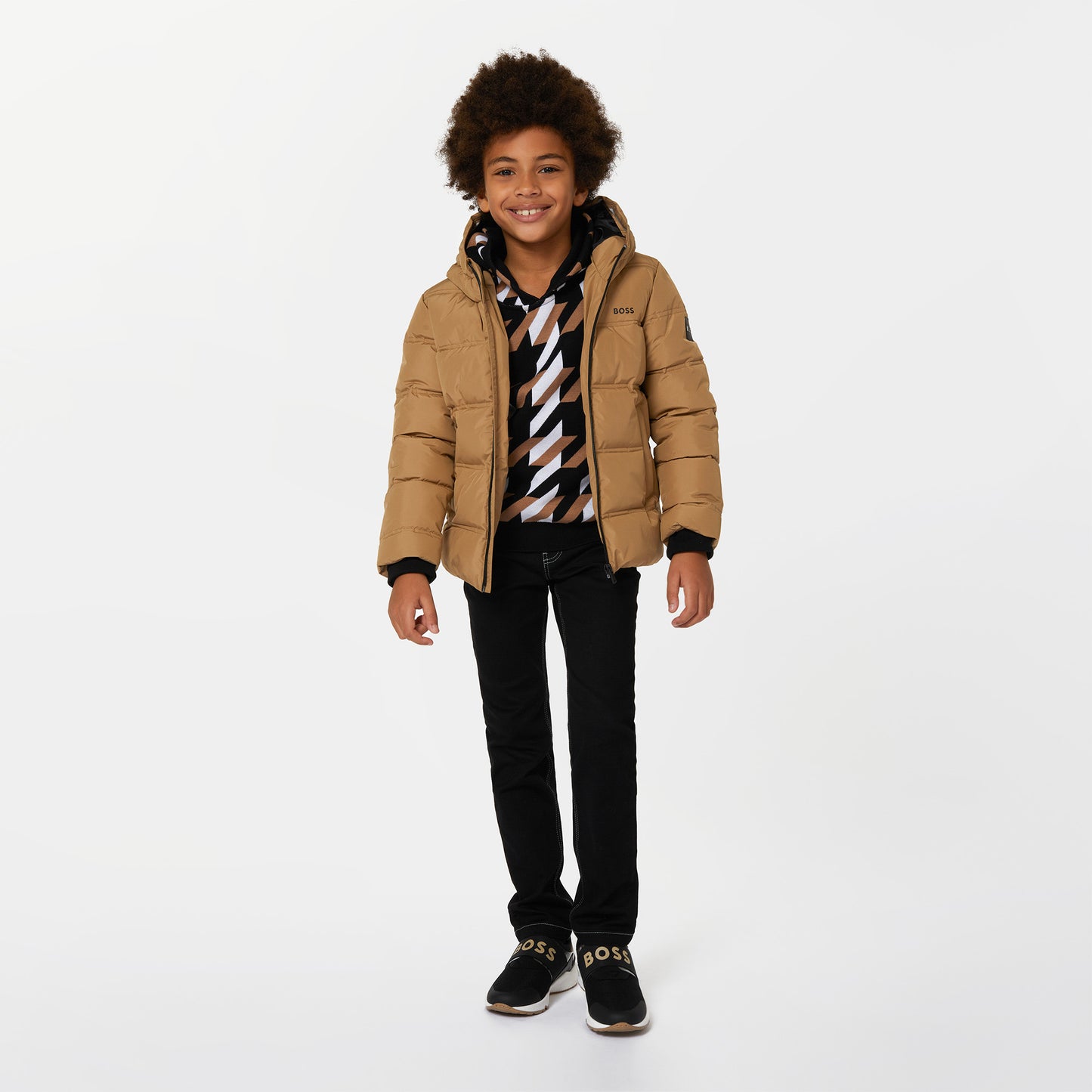 BOSS Sand Puffer Coat