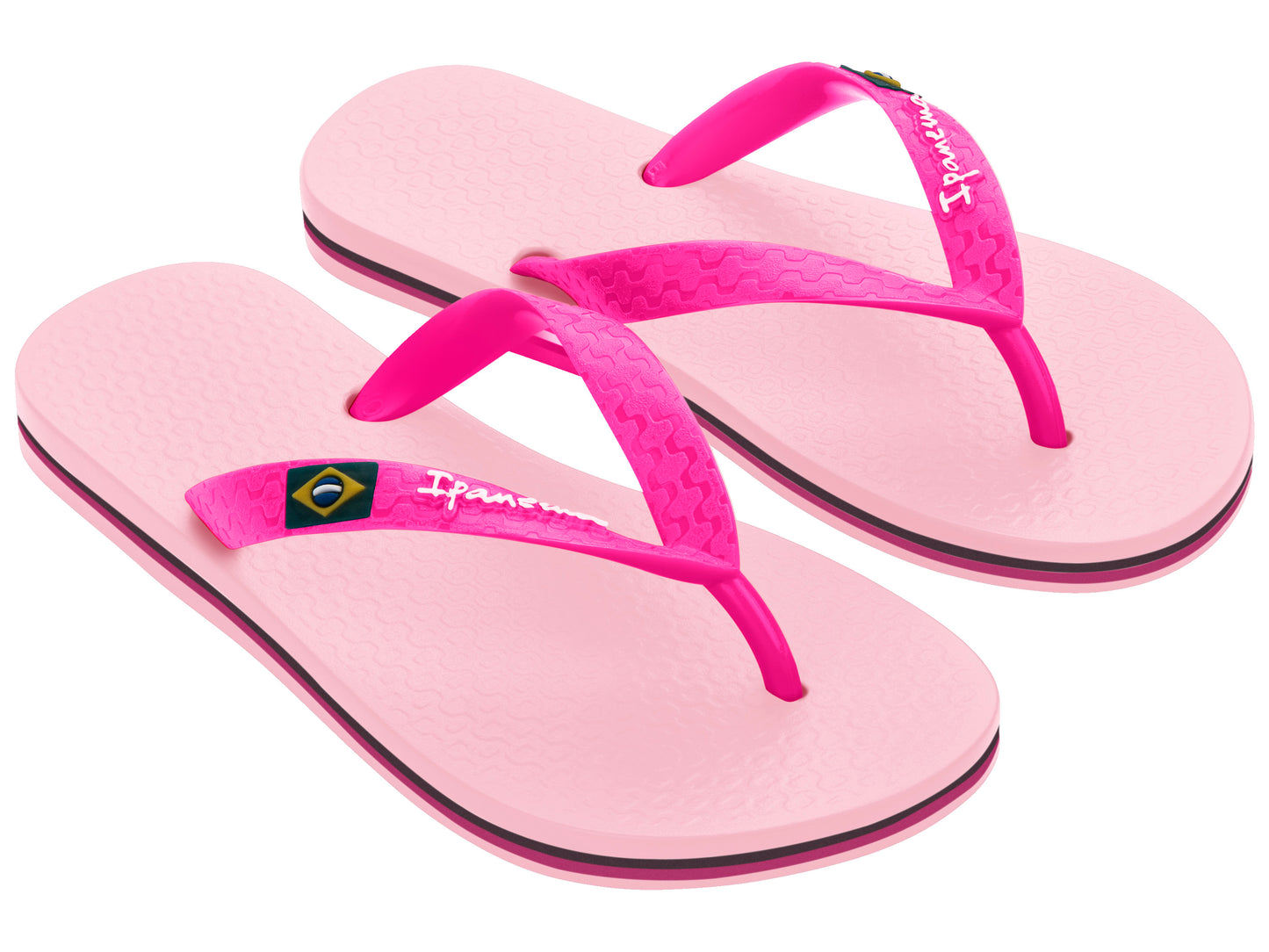 Bright Pink Flip Flop