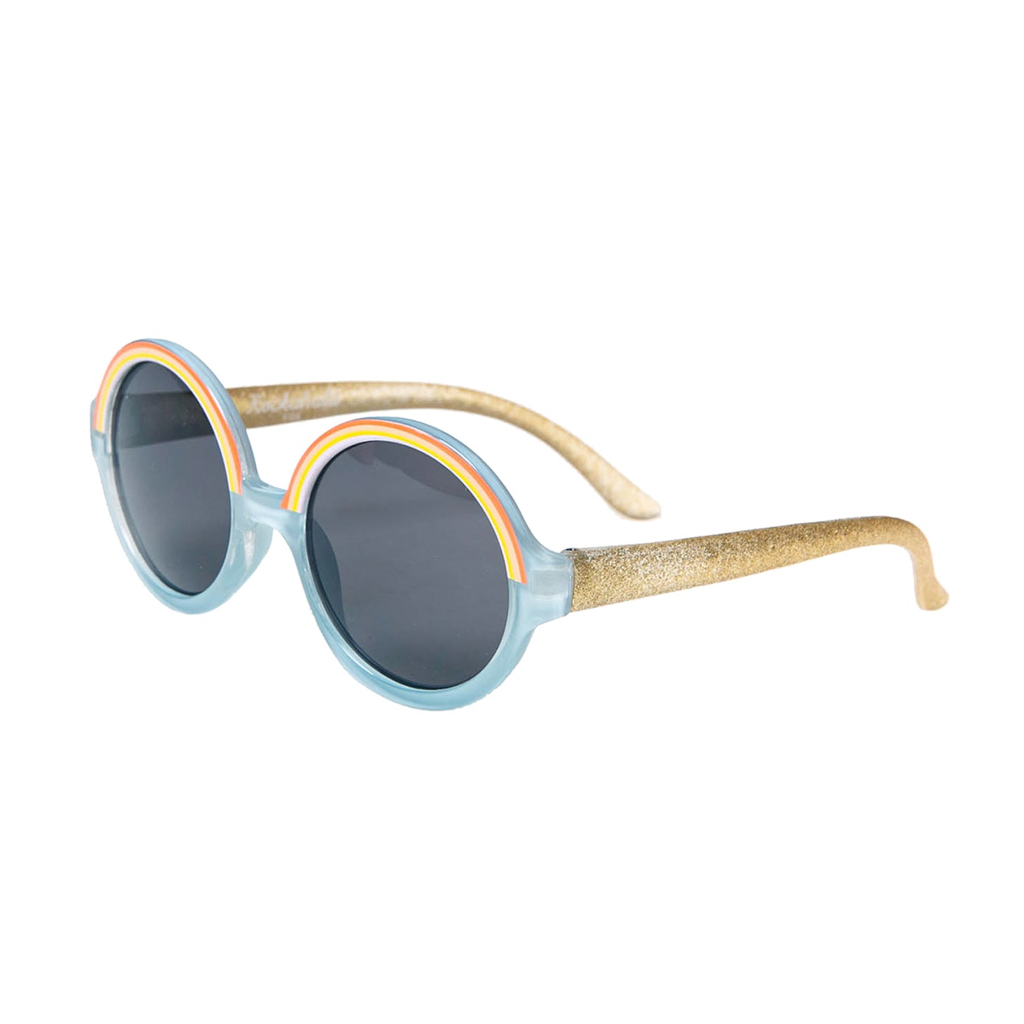 Rainbow round sunglasses