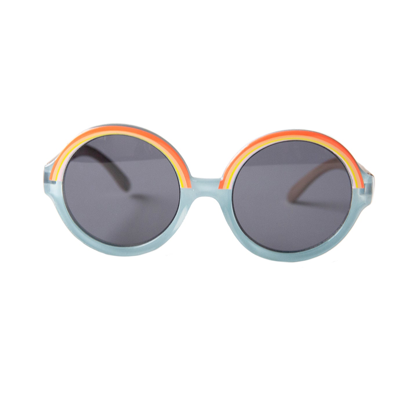 Rainbow round sunglasses
